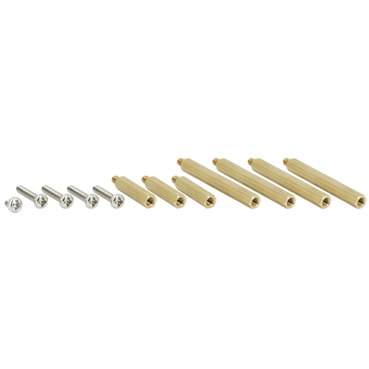 Screw Copper Pillar Kit - 12 pcs